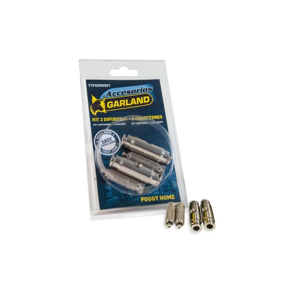 1/4" kit 2 difusores + 2 conectores 71fg000001 garland
