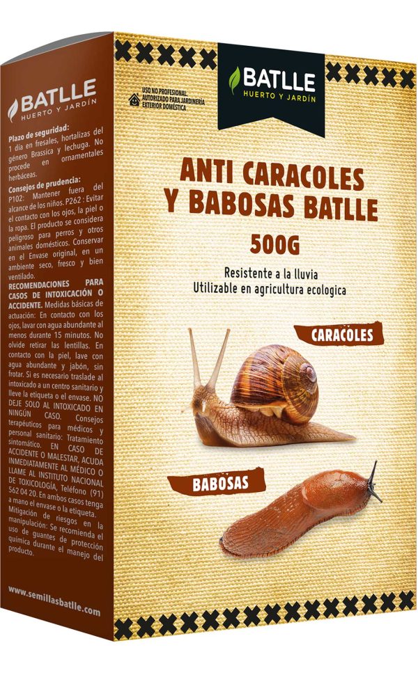 Anti Caracoles y Babosas Batlle 500 Gr