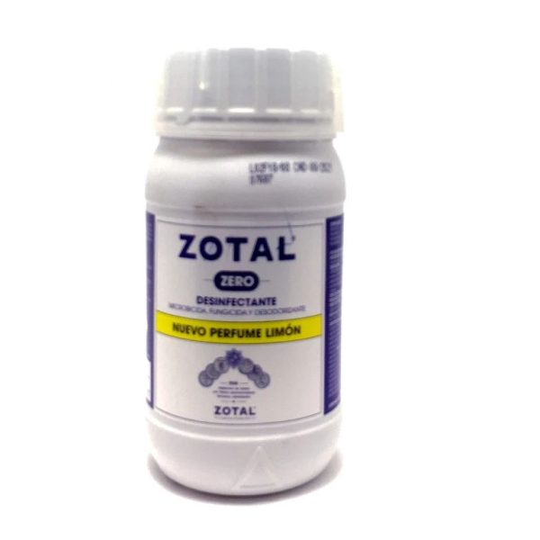 Zotal Zero Desinfectante Perfume Limón  250 Ml