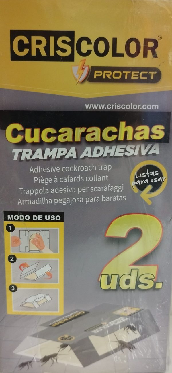 Trampa Cucarachas 2 UND