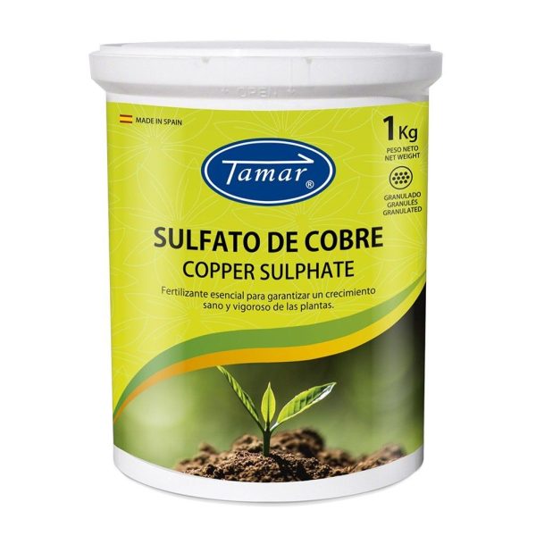 Sulfato de Cobre Piscinas 1Kg Tamar