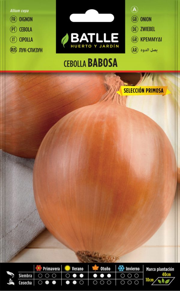 Semillas Cebolla Babosa Primosa  100 Gr.