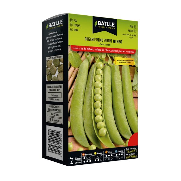 Semillas Guisante Utebo 250gr