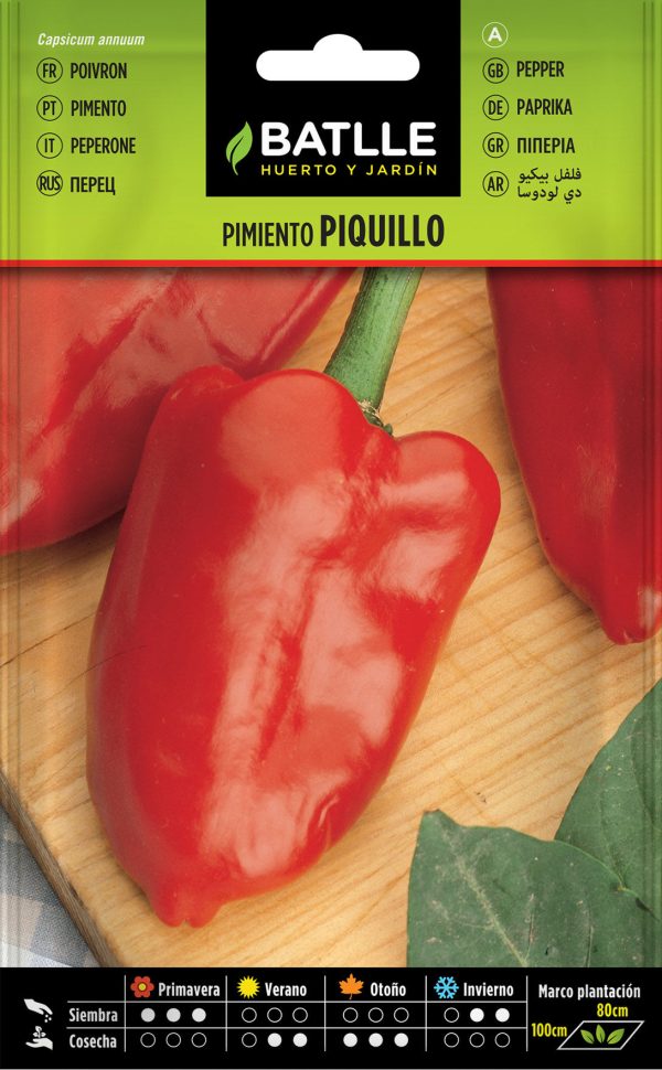 Semillas Pimiento Piquillo Lodosa