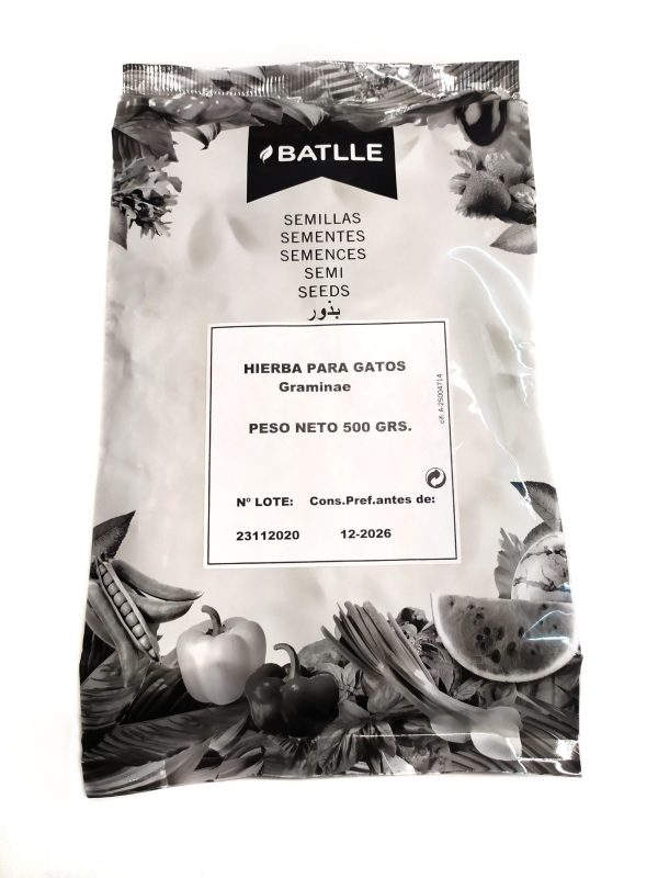 Hierba Para Gatos Graminae 500 Gr