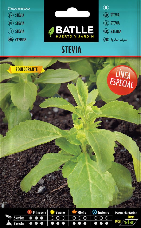 Semillas Stevia Rebaudiana Línea Especial