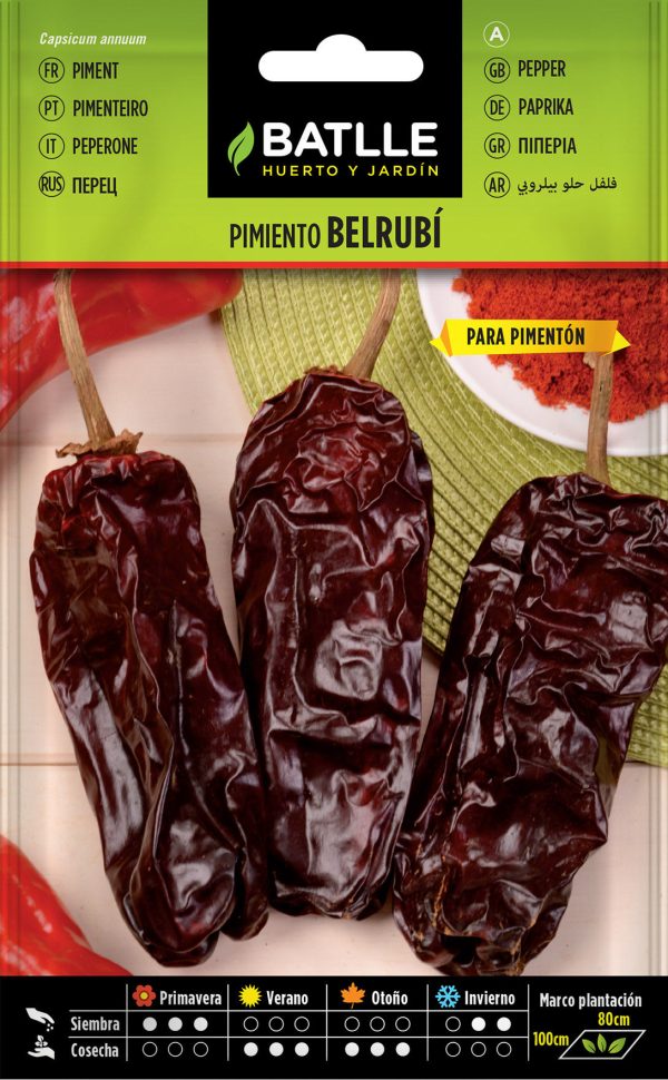 Semillas Pimiento Belrubi