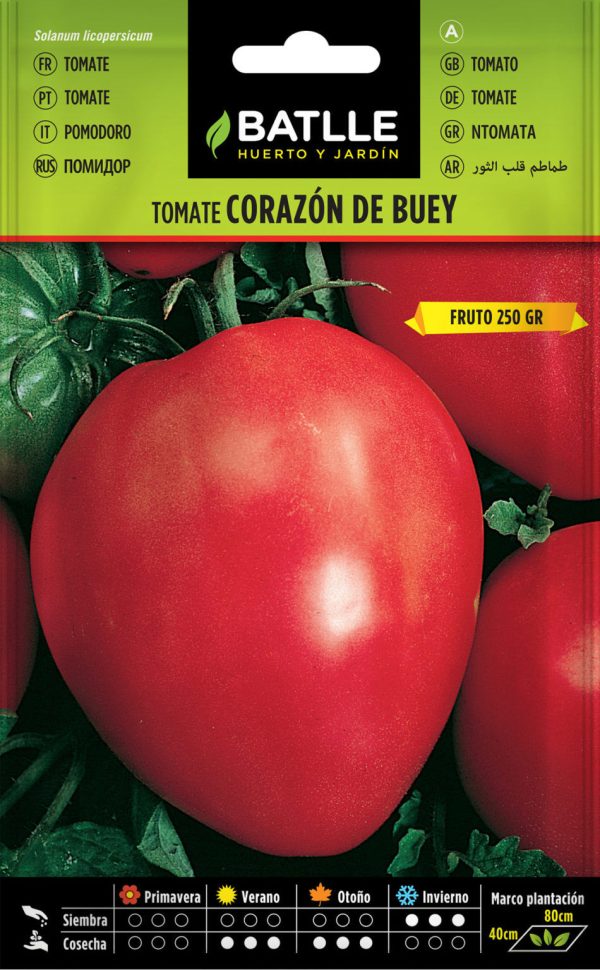 Semillas Tomate Corazon De Buey