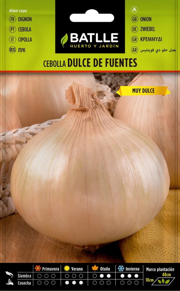Semillas Cebolla Dulce De Fuentes