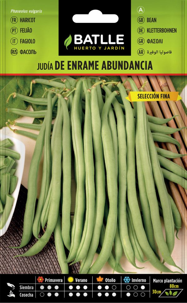 Semillas Judía Enrame Abundancia 25 gr