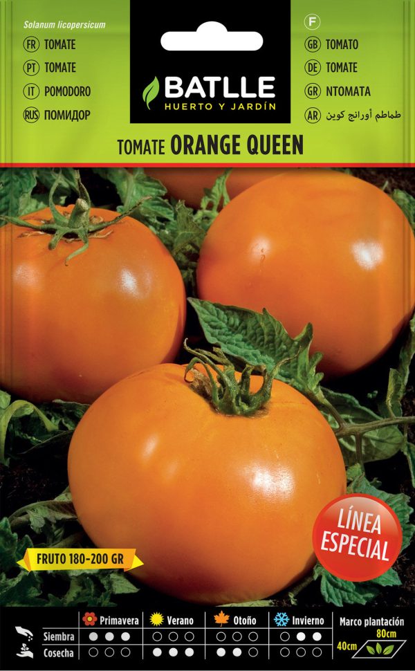 Semillas Tomate Orange Queen