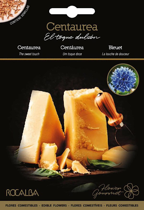 Semillas Flores comestibles Centaurea Flower Gourmet