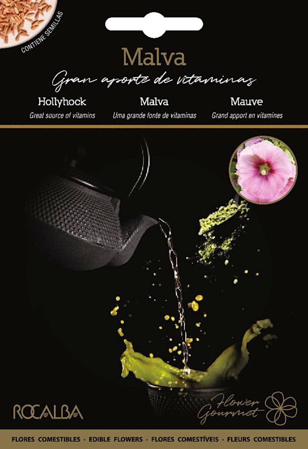 Semillas Flores Comestibles Malva Flower Gourmet