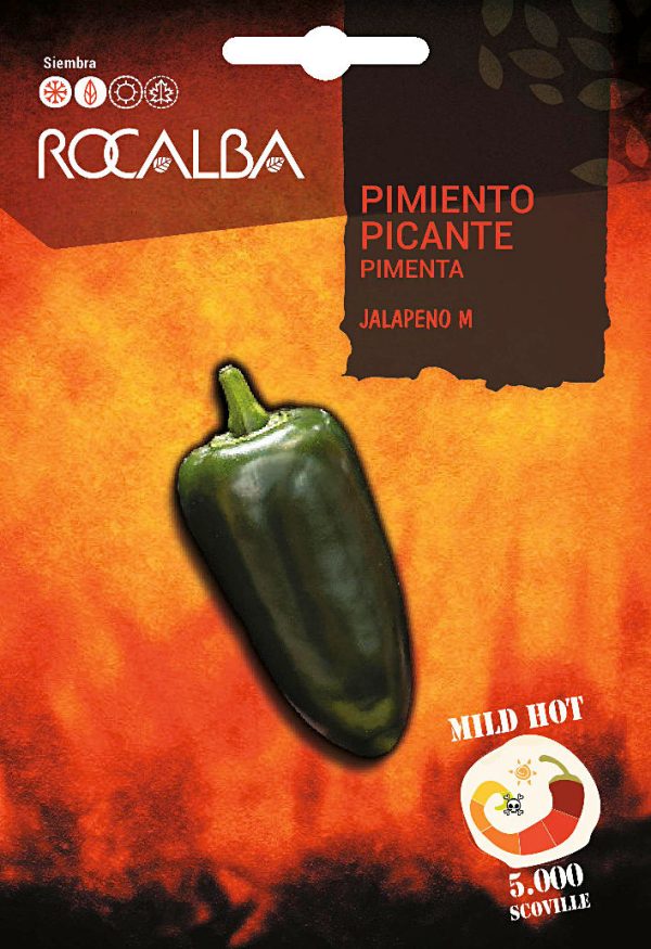 Semillas Pimiento Picante Jalapeno M