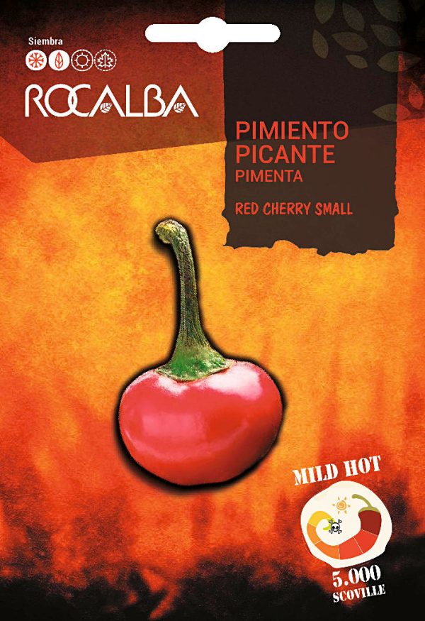 Semillas Pimiento Picante Red Cherry Small