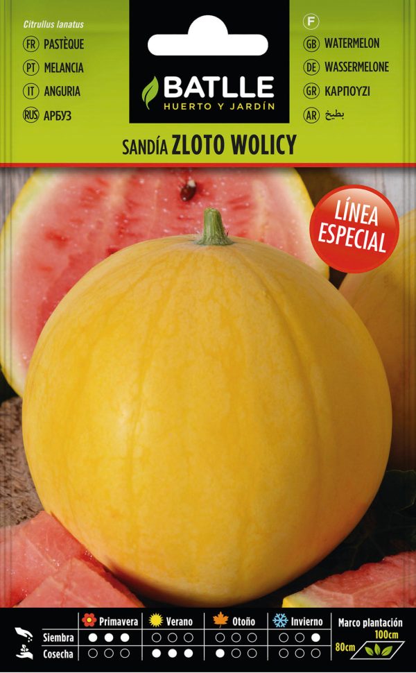 Semillas Sandía Zloto Wolicy Linea Especial