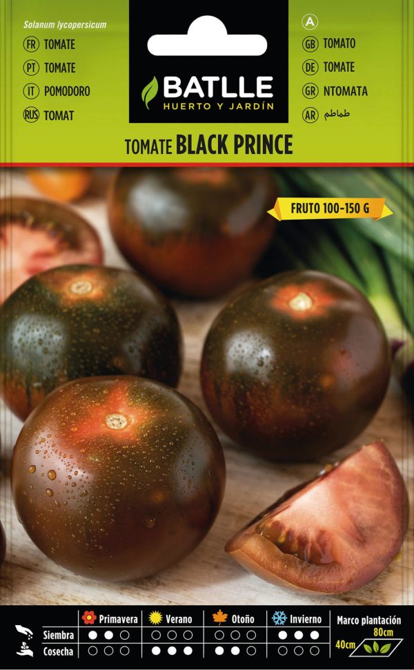 Semillas Tomate Black Prince
