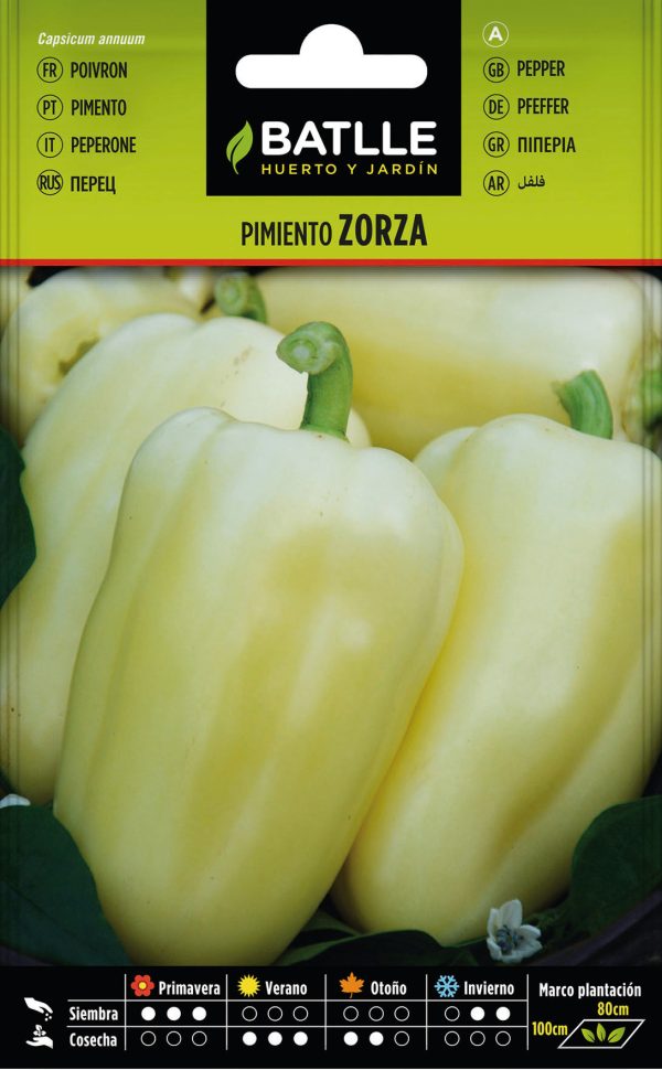 Semillas Pimiento Zorza