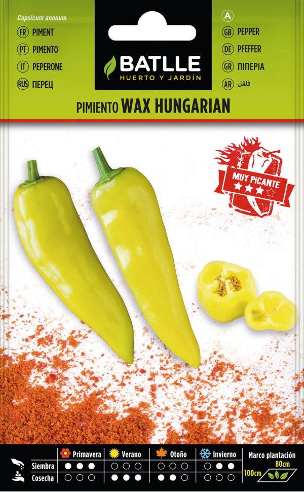 Semillas Pimiento Wax Hungarian