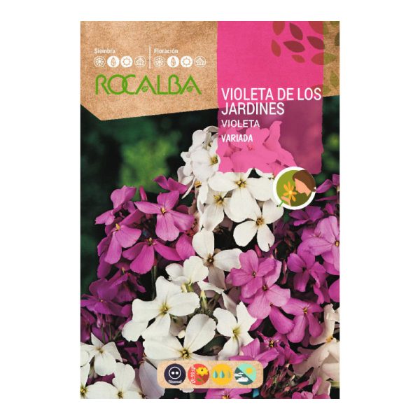 Semillas Violeta de los Jardines Rocalba