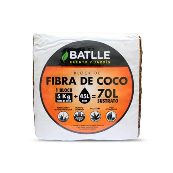 Ladrillo Fibra Coco 5 KG 70 L Batlle
