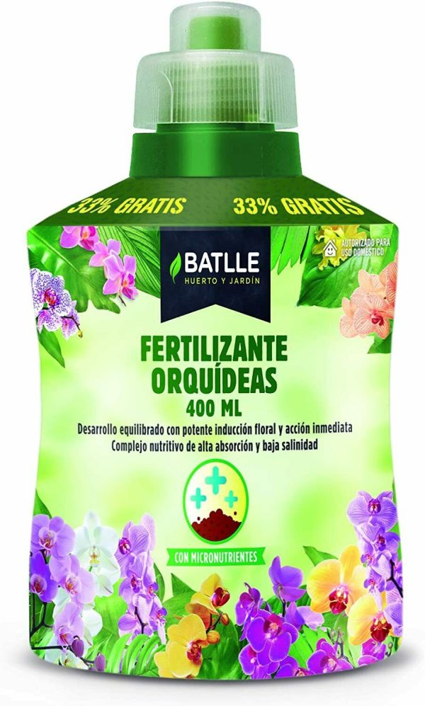 Fertilizante Orquídeas Batlle 400Ml