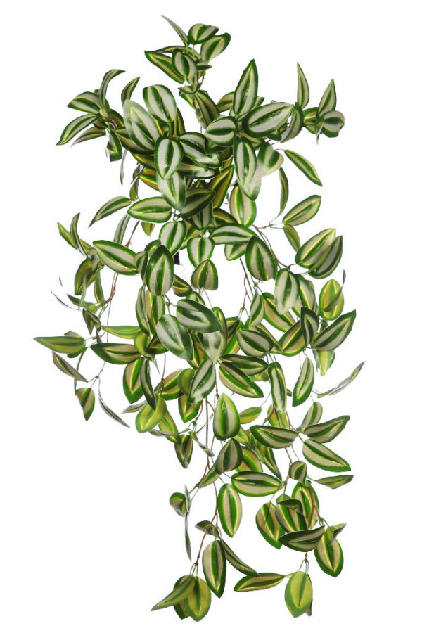 Planta Colgante Artificial Tradescantia 50cm