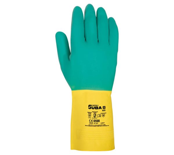 Guantes de Látex Flocado Capitol II Juba