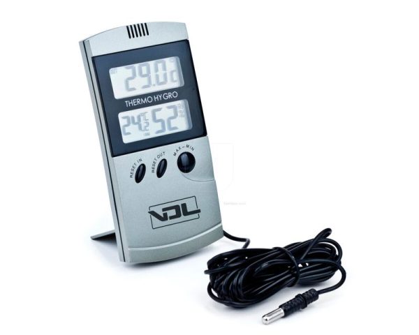 Termohigrometro Digital Con Sonda Max/Min VDL