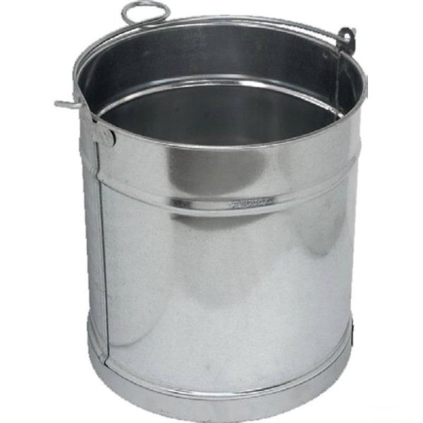 Cubo Galvanizado Recto Aljibe Asa Argolla