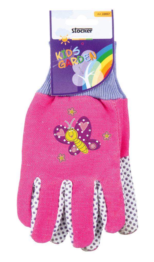 Guantes Kids Stocker Rosa