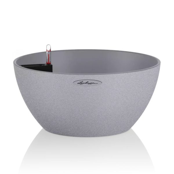 Maceta Cubeto Stone Gris Piedra 30cm