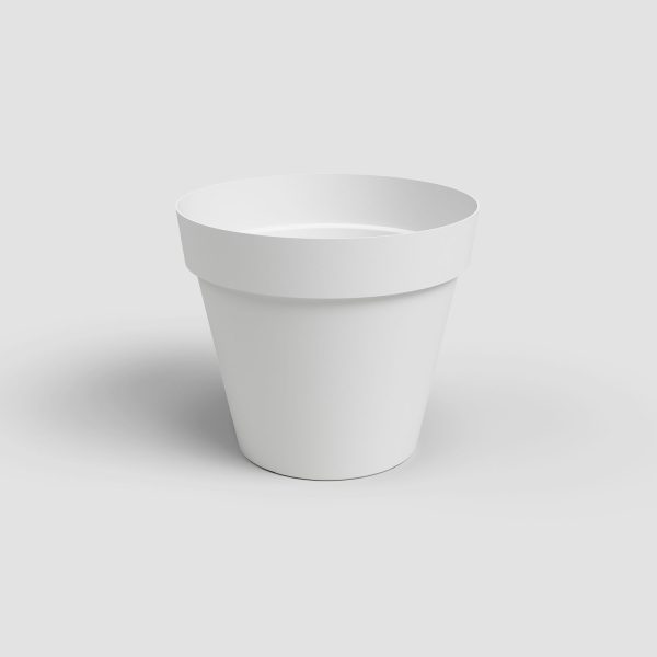 Maceta Capri Color Blanco Mate
