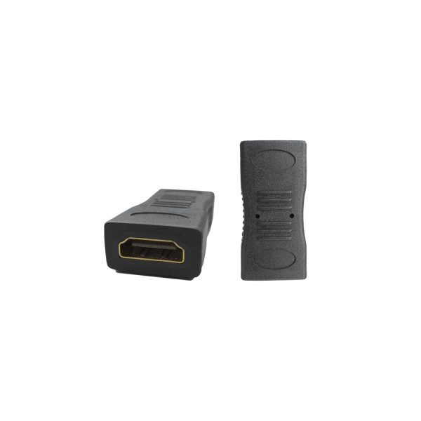Adaptador hdmi tipo a 19p hembra-hembra sin amplificador