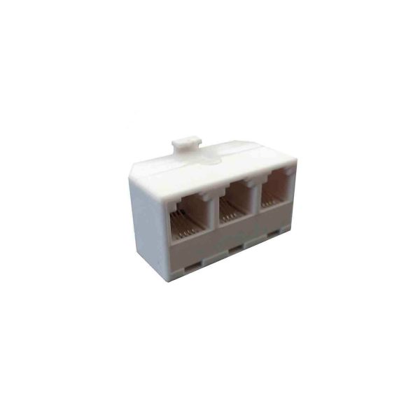Adaptador salida triple 4 vias