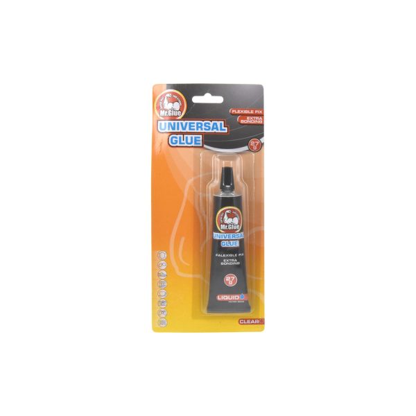 Adhesivo universal, 27 g, transparente,