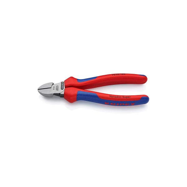 Alicates de corte diagonal 165x53x21mm 7002160 knipex