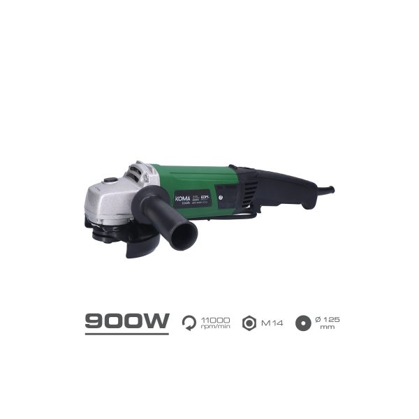 Amoladora electrica 900w ø115 mm 40 x 22 cm