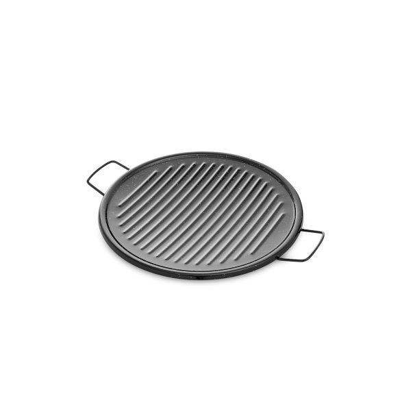 Asador grill esmaltado con asas ø46cm. vaello