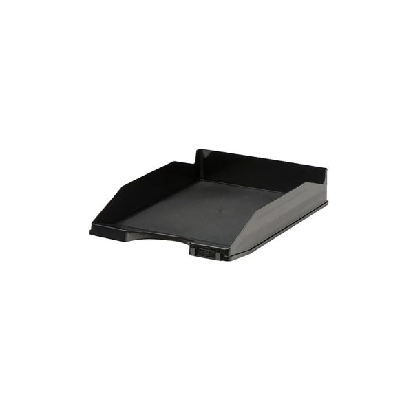 Bandeja sobremesa faibo 93 negro apilable 350x250x65mm