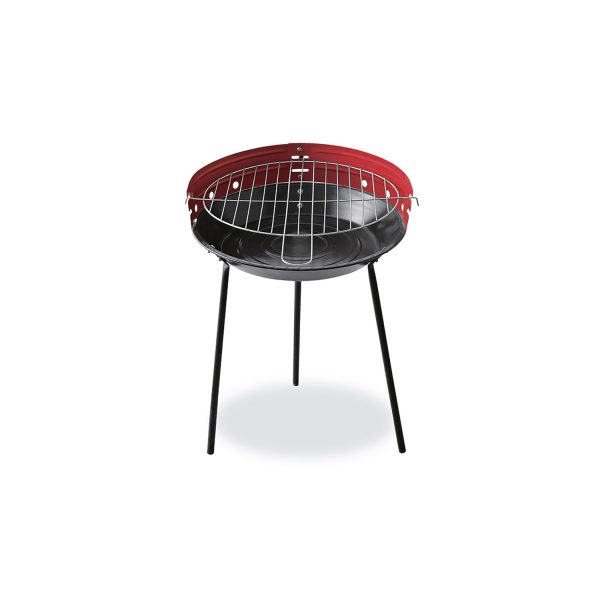 Barbacoa de carbón ø33x44cm de 3 patas