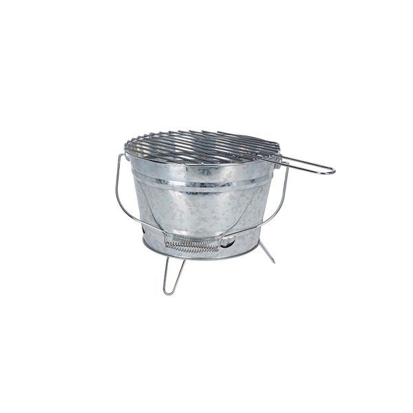 Barbacoa de zinc modelo barril ø27cm bbq