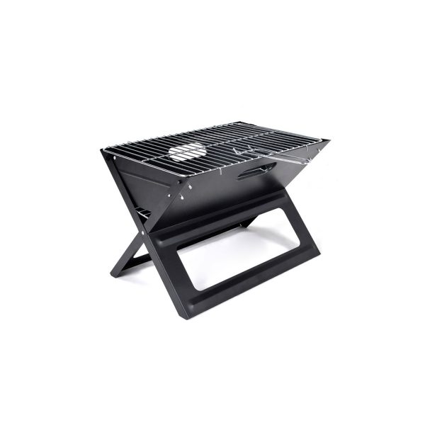 Barbacoa plegable en forma de x