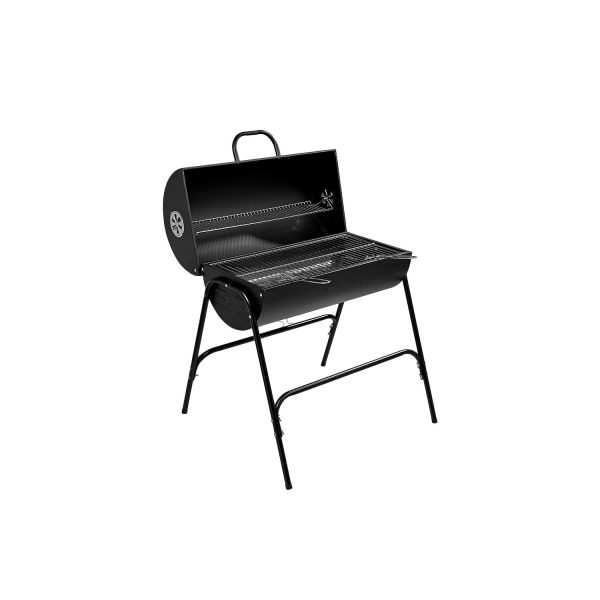 Barbacoa xl de carbon. color negro 79x71x90cm