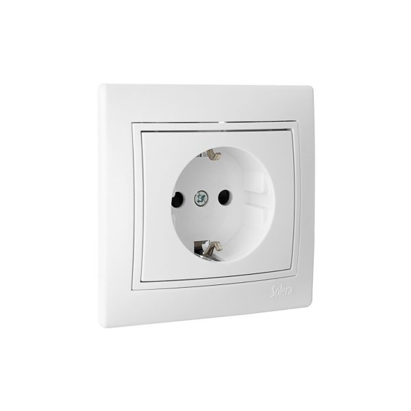 Base bipolar con t/tl 16a 250v serie europa solera erp60u