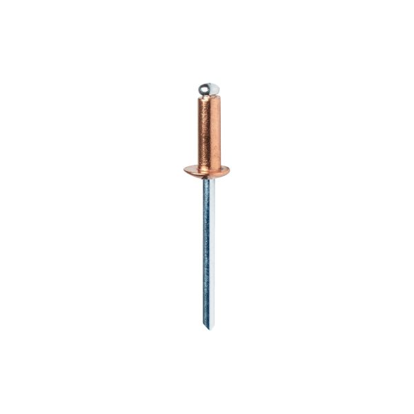 Blister 50 remaches ø4x10mm alu+broca cobreado 5001462 rapid