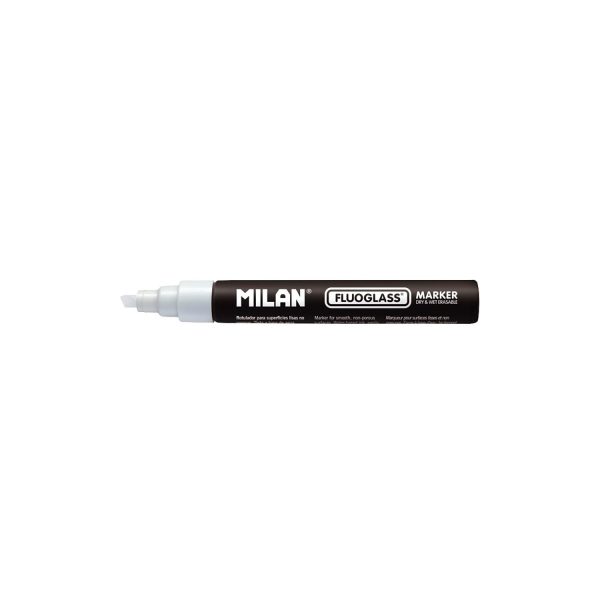 Blister con rotulador blanco fluoglass 2-4mm milan
