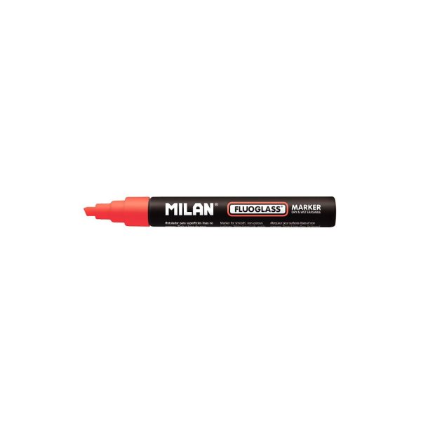 Blister con rotulador rojo fluoglass 2 - 4mm milan