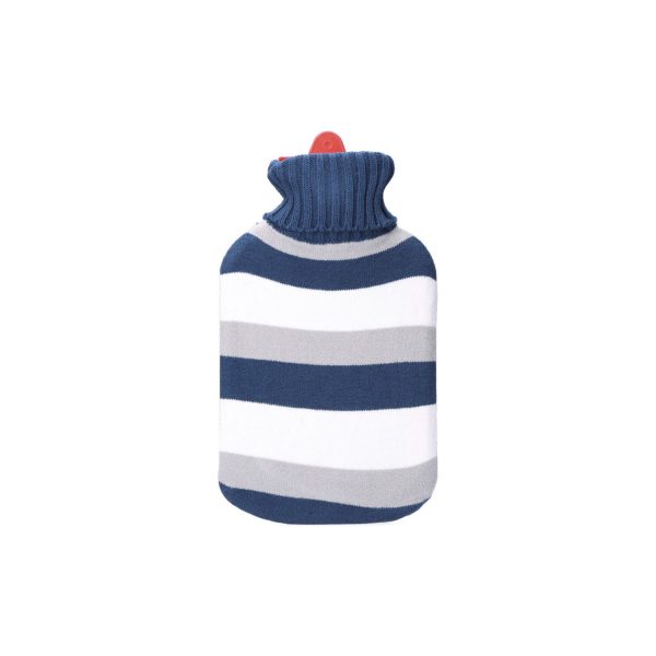 Bolsa de agua caliente. modelo rayas azules 2 l