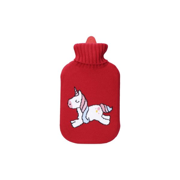 Bolsa de agua caliente. modelo roja unicornio 2 l